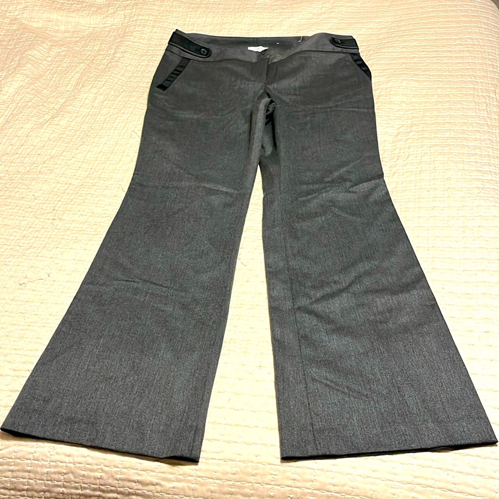 Ann Taylor Loft Marisa grey pants